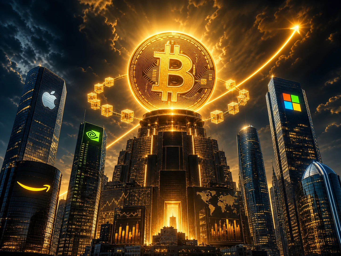 Will Bitcoin be worth more than the world's most valuable company by December 31, 2026?
