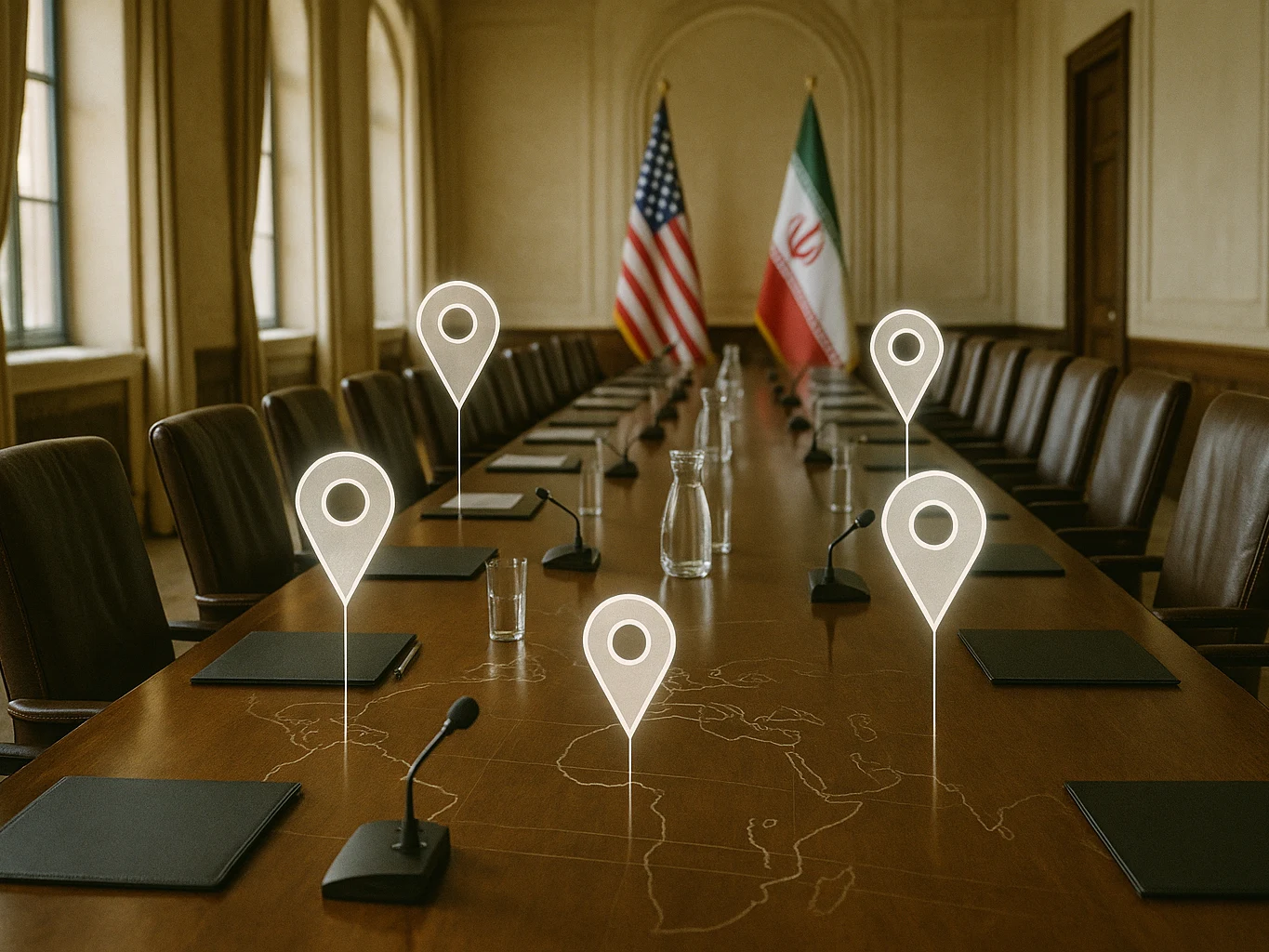 Where will the next US-Iran peace talks take place?